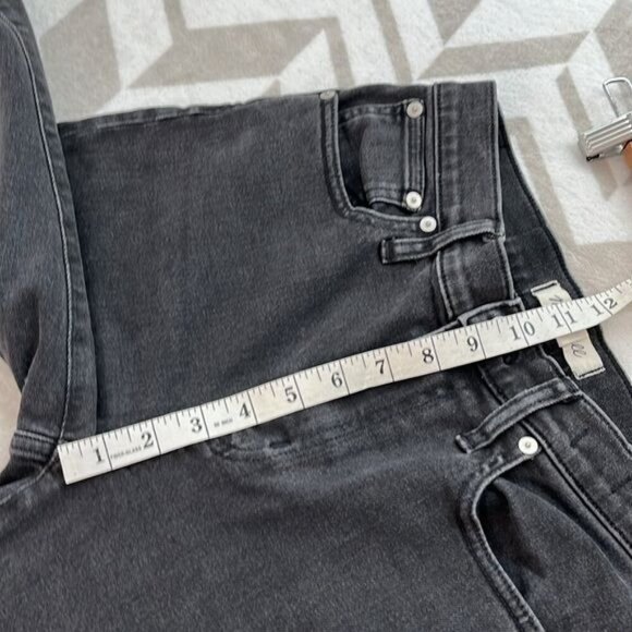 Madewell The High-Rise Slim Boyjean in Lunar Wash size 24 - Picture 7 of 8
